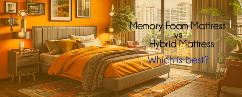 Memory Foam vs. Hybrid Mattresses: Which Is Right for You?